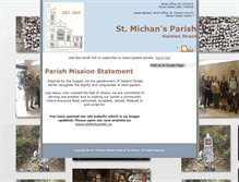 Tablet Screenshot of churchandhalston.irishcapuchins.com